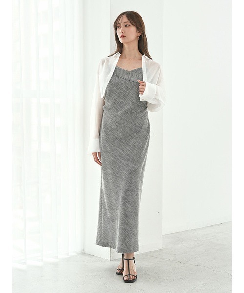 SNIDEL(スナイデル)の「シアーシャツ(シャツ/ブラウス・レディース・ホワイト/ピンク/イエロー・FREE)」の7枚目の写真