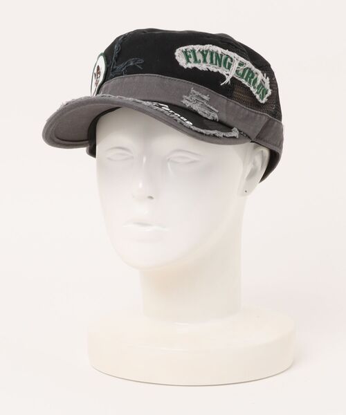 AVIREX（アヴィレックス）の「【RS】【AVIREX】FLYING CIRCUS メッシュワークキャップ（キャップ・メンズ・ブラック/カーキ/ベージュ・FREE）」の10枚目の写真