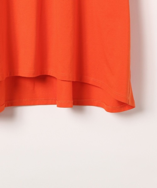 LEPSIM(レプシィム)の「バックシャーリングT 242777(Tシャツ/カットソー・レディース・ライトブルー/ブラック/オレンジ・FREE)」の16枚目の写真