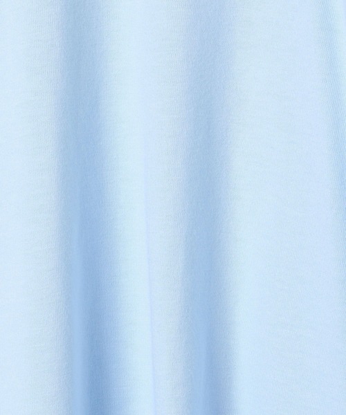 LEPSIM(レプシィム)の「バックシャーリングT 242777(Tシャツ/カットソー・レディース・ライトブルー/ブラック/オレンジ・FREE)」の11枚目の写真