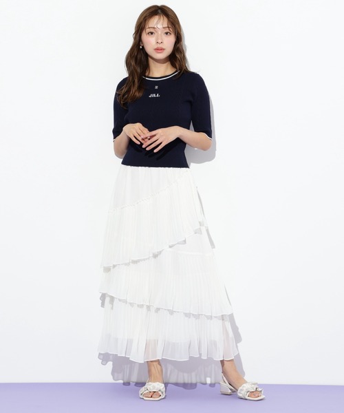 Admiral 白 アシメプリーツスカート Admiral 白 アシメプリーツスカート Admiral 白 アシメプリーツ