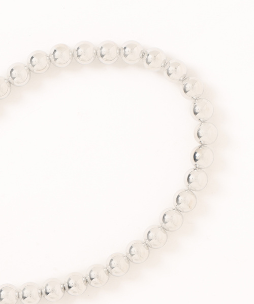 LOWRYS FARM（ローリーズファーム）の「ボールマンテルハートネックレス（ネックレス・レディース・グレー/その他・FREE）」の6枚目の写真