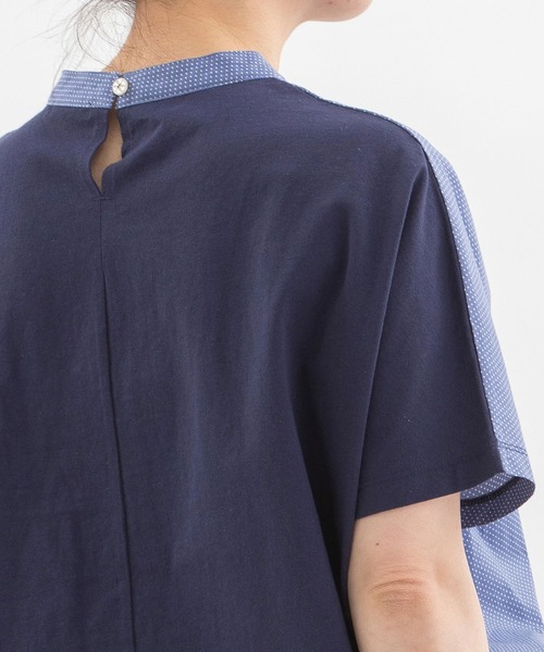 セール】Cloche USコットンフロントピンドットトップス（Tシャツ