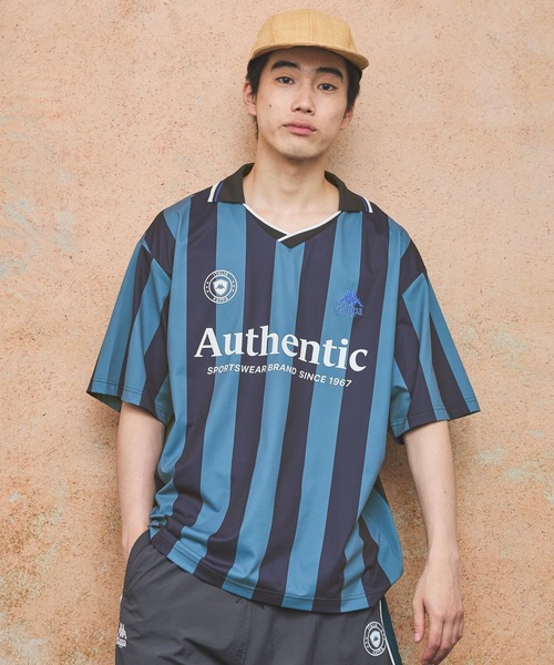 Kappa（カッパ）の「【水陸両用】【Kappa】別注ゲームシャツ（シャツ/ブラウス・メンズ・ネイビー/ホワイト・MEDIUM/LARGE）」の8枚目の写真