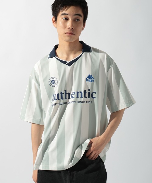 Kappa（カッパ）の「【水陸両用】【Kappa】別注ゲームシャツ（シャツ/ブラウス・メンズ・ネイビー/ホワイト・MEDIUM/LARGE）」の12枚目の写真