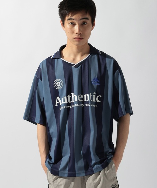 Kappa（カッパ）の「【水陸両用】【Kappa】別注ゲームシャツ（シャツ/ブラウス・メンズ・ネイビー/ホワイト・MEDIUM/LARGE）」の17枚目の写真