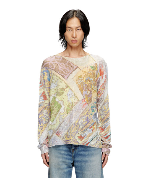 メンズ プルオーバーニット K-RENTON（ニット/セーター）｜DIESEL