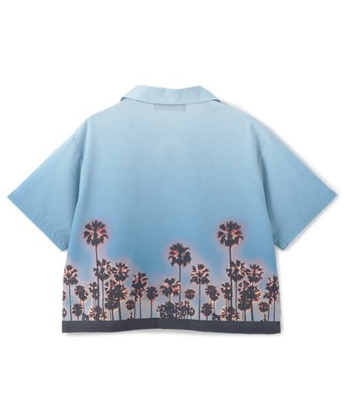 XLARGE KIDS（エクストララージキッズ）の「パームツリー開衿半袖シャツ（シャツ/ブラウス・キッズ・ホワイト/ブラック・140cm/100cm/110cm/120cm/130cm/90cm）」の5枚目の写真