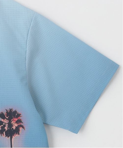 XLARGE KIDS（エクストララージキッズ）の「パームツリー開衿半袖シャツ（シャツ/ブラウス・キッズ・ホワイト/ブラック・140cm/100cm/110cm/120cm/130cm/90cm）」の7枚目の写真