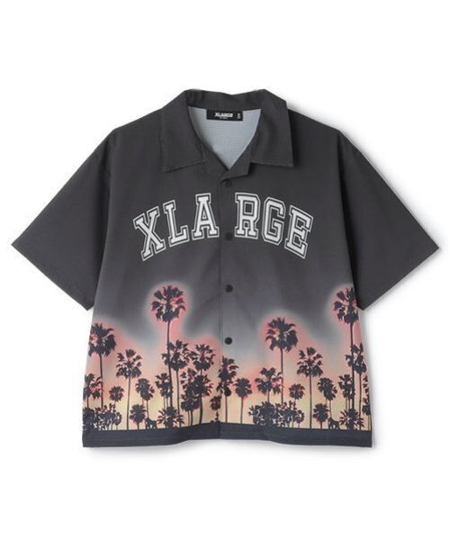 XLARGE KIDS（エクストララージキッズ）の「パームツリー開衿半袖シャツ（シャツ/ブラウス・キッズ・ホワイト/ブラック・140cm/100cm/110cm/120cm/130cm/90cm）」の11枚目の写真
