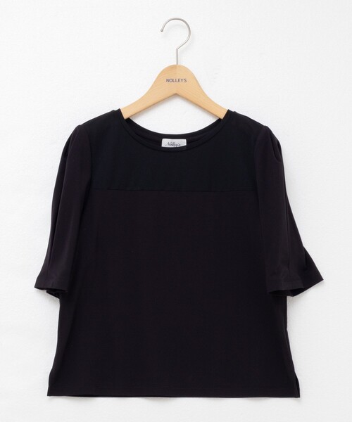 NOLLEY’S（ノーリーズ）の「高機能パフTシャツ（Tシャツ/カットソー・レディース・ネイビー/オフホワイト/ブラック・36/38）」の21枚目の写真