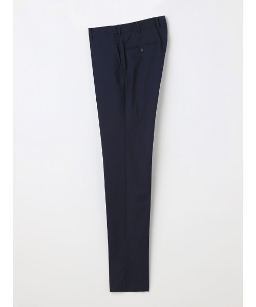 Perfect Suit FActory(パーフェクトスーツファクトリー)の「【高通気/軽量】清涼セットアップパンツ トロピカル生地・洗える 凄脚(すごあし)シリーズ 千鳥柄 シロクロ/ネイビー/グレー(スラックス・メンズ・ホワイト×ブラック/チャコールグレー/ネイビー・94/73/76/82/91/79/85/88)」の3枚目の写真