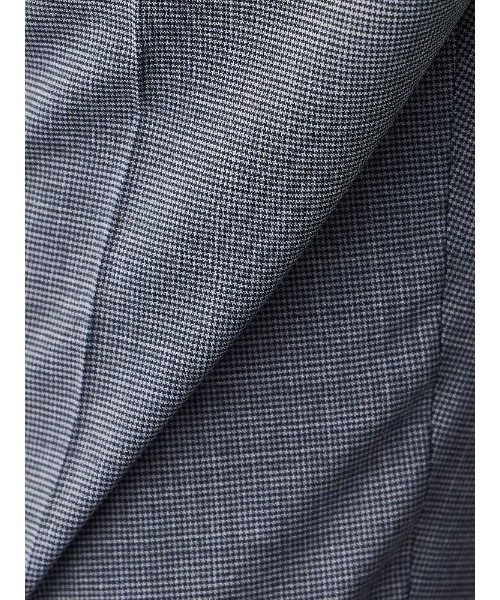 Perfect Suit FActory(パーフェクトスーツファクトリー)の「【高通気/軽量】清涼セットアップパンツ トロピカル生地・洗える 凄脚(すごあし)シリーズ 千鳥柄 シロクロ/ネイビー/グレー(スラックス・メンズ・ホワイト×ブラック/チャコールグレー/ネイビー・94/73/76/82/91/79/85/88)」の9枚目の写真