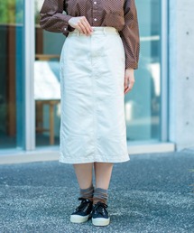 D.M.G. | [D.M.G / ディーエムジー] フレンチドリル アーモンドスカート(スカート)