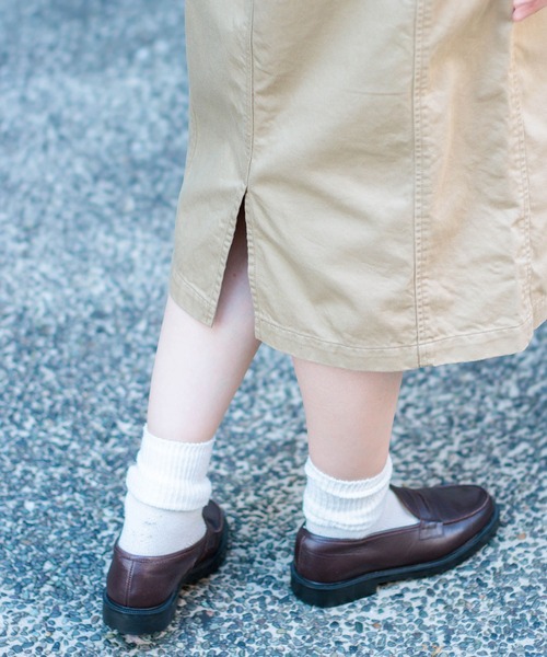 D.M.G.（ドミンゴ）の「[D.M.G / ディーエムジー] フレンチドリル アーモンドスカート（スカート・レディース・ナチュラル/ベージュ・S/M）」の11枚目の写真