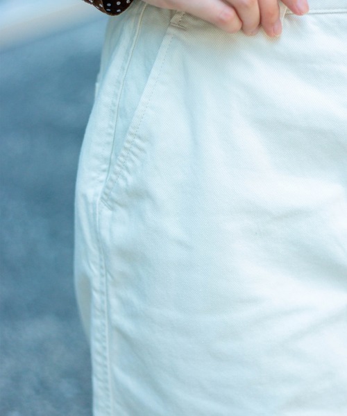 D.M.G.（ドミンゴ）の「[D.M.G / ディーエムジー] フレンチドリル アーモンドスカート（スカート・レディース・ナチュラル/ベージュ・S/M）」の21枚目の写真