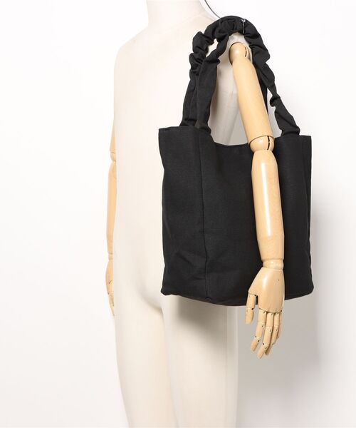 Sakka（サッカ）の「スクエア キャンバストートバッグ（トートバッグ・レディース・ホワイト/ブラック・FREE）」の11枚目の写真