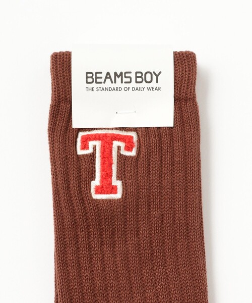 BEAMS BOY（ビームスボーイ）の「TOM BOY クルー ソックス（ソックス/靴下・レディース・T/O/B/Y/M/その他・ONE SIZE）」の7枚目の写真