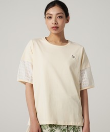レーススリーブ 半袖 Tシャツ