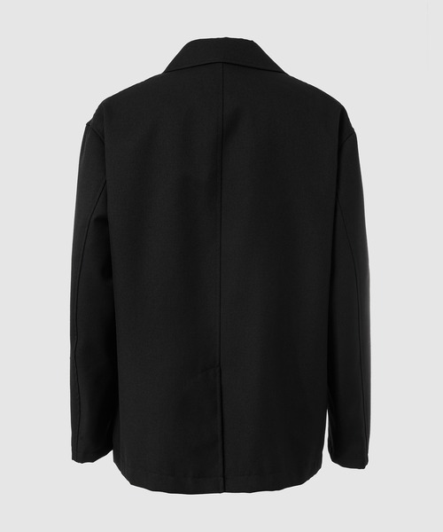 COMME des GARCONS HOMME（コム デ ギャルソン・オム）の「WOOL SERGE JACKET（ブルゾン・メンズ・ネイビー/ブラック・L/M/S/XS/XL）」の3枚目の写真