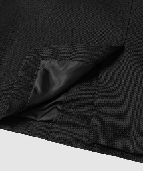 COMME des GARCONS HOMME（コム デ ギャルソン・オム）の「WOOL SERGE JACKET（ブルゾン・メンズ・ネイビー/ブラック・L/M/S/XS/XL）」の7枚目の写真