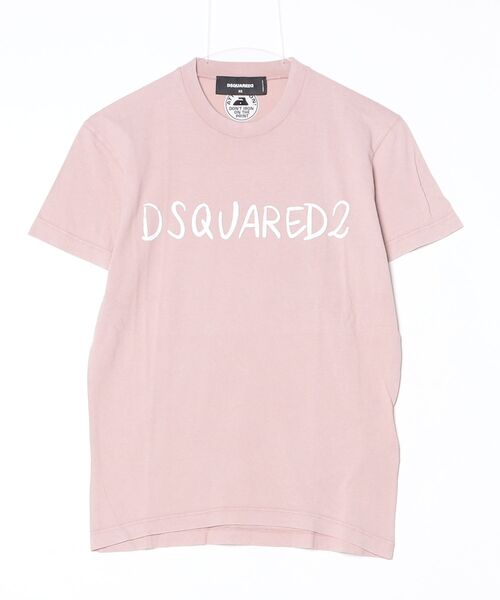 DSQUARED2（ディースクエアード）の「Just Right Fit  White Fade Dyed/0251（Tシャツ/カットソー・レディース・スモークピンク/ブルー/ホワイト・M/S/XS）」の3枚目の写真