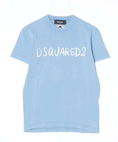 DSQUARED2（ディースクエアード）の「Just Right Fit  White Fade Dyed/0251（Tシャツ/カットソー・レディース・スモークピンク/ブルー/ホワイト・M/S/XS）」の2枚目の写真