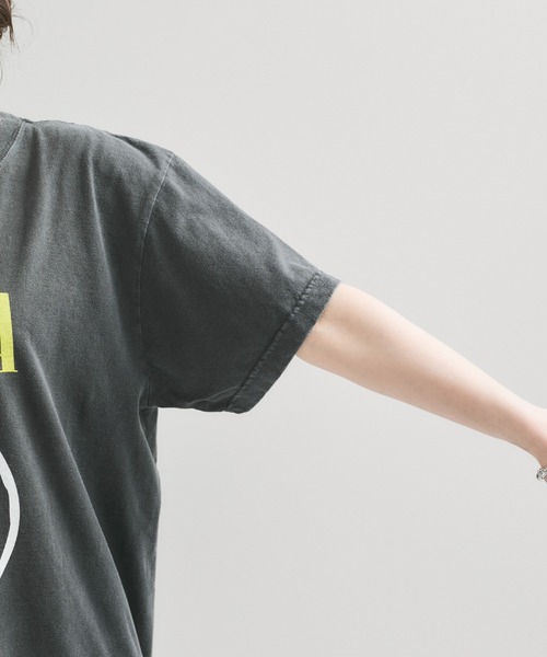 GOOD ROCK SPEED（グッドロックスピード）の「【GOOD ROCK SPEED】NIRVANA Tee（Tシャツ/カットソー・レディース・チャコールグレー/ホワイト/ライトグレー・FREE）」の13枚目の写真