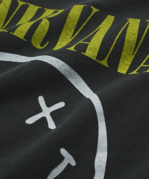 GOOD ROCK SPEED（グッドロックスピード）の「【GOOD ROCK SPEED】NIRVANA Tee（Tシャツ/カットソー・レディース・チャコールグレー/ホワイト/ライトグレー・FREE）」の15枚目の写真