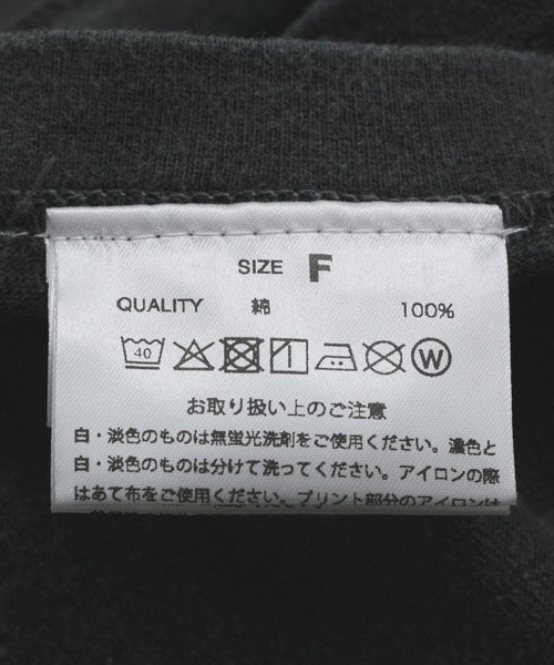 GOOD ROCK SPEED（グッドロックスピード）の「【GOOD ROCK SPEED】NIRVANA Tee（Tシャツ/カットソー・レディース・チャコールグレー/ホワイト/ライトグレー・FREE）」の16枚目の写真