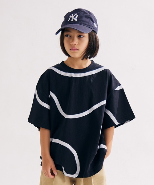 mini perhonen 幾何学模様 半袖Tシャツ minä perhonen 幾何学模様 Tシャツ 38 - メルカリ