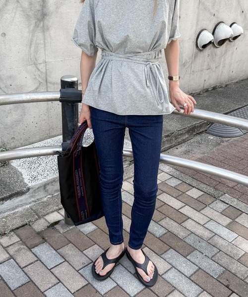 デニムスキニーパンツ