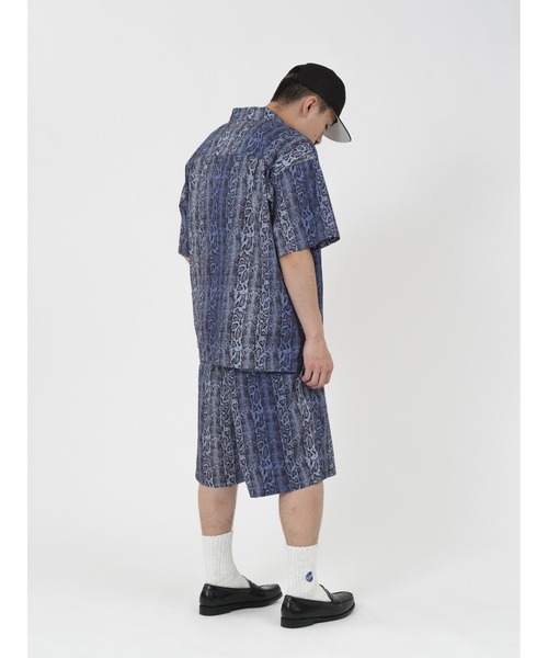 KEBOZ（ケボズ）の「PYTHON SHIRTS（シャツ/ブラウス・メンズ・チャコール/ブルー・M/L/2XL/XL）」の4枚目の写真