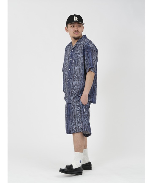 KEBOZ（ケボズ）の「PYTHON SHIRTS（シャツ/ブラウス・メンズ・チャコール/ブルー・M/L/2XL/XL）」の5枚目の写真