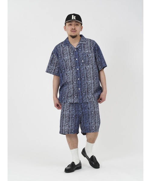 KEBOZ（ケボズ）の「PYTHON SHIRTS（シャツ/ブラウス・メンズ・チャコール/ブルー・M/L/2XL/XL）」の6枚目の写真