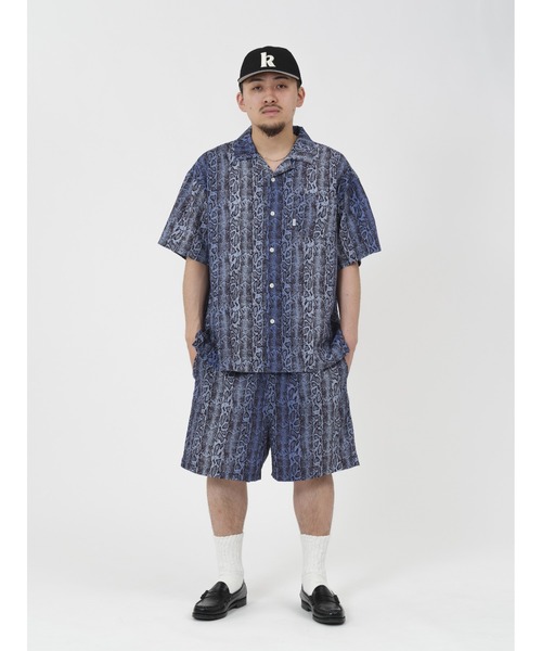 KEBOZ（ケボズ）の「PYTHON SHIRTS（シャツ/ブラウス・メンズ・チャコール/ブルー・M/L/2XL/XL）」の7枚目の写真