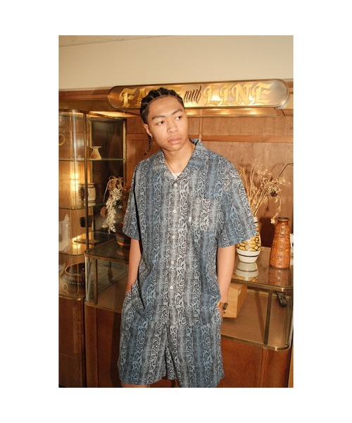 【10月大特価】 KEBOZ Short Sleeve Shirt PYTHON SHIRTS（シャツ/ブラウス）｜KEBOZ（ケボズ）の