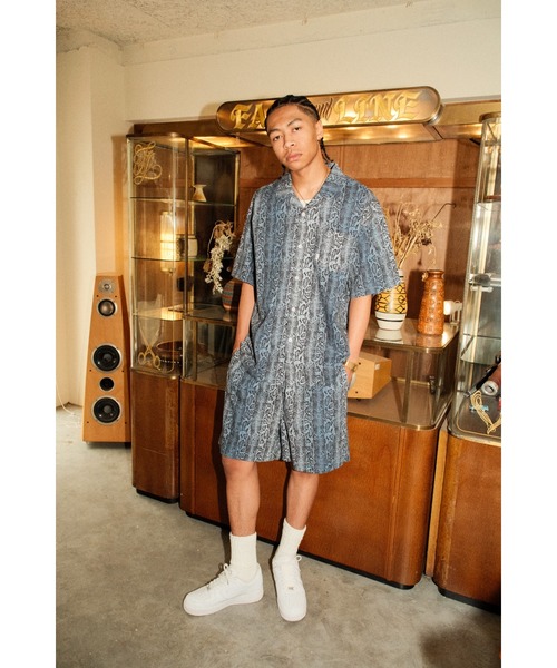 KEBOZ（ケボズ）の「PYTHON SHIRTS（シャツ/ブラウス・メンズ・チャコール/ブルー・M/L/2XL/XL）」の12枚目の写真