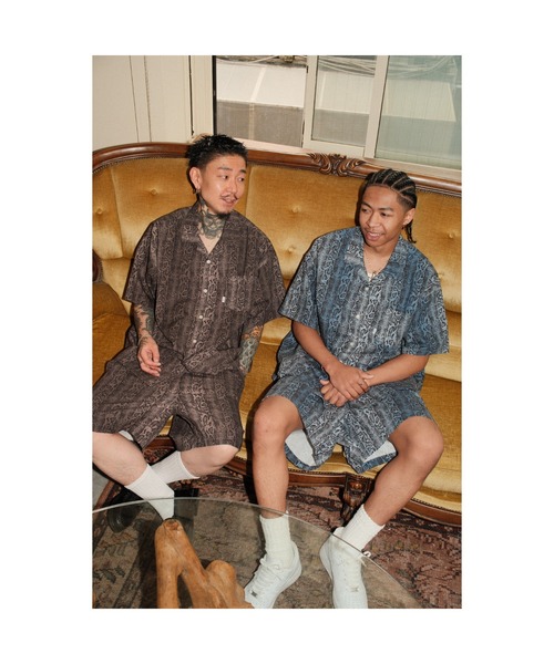 KEBOZ（ケボズ）の「PYTHON SHIRTS（シャツ/ブラウス・メンズ・チャコール/ブルー・M/L/2XL/XL）」の17枚目の写真