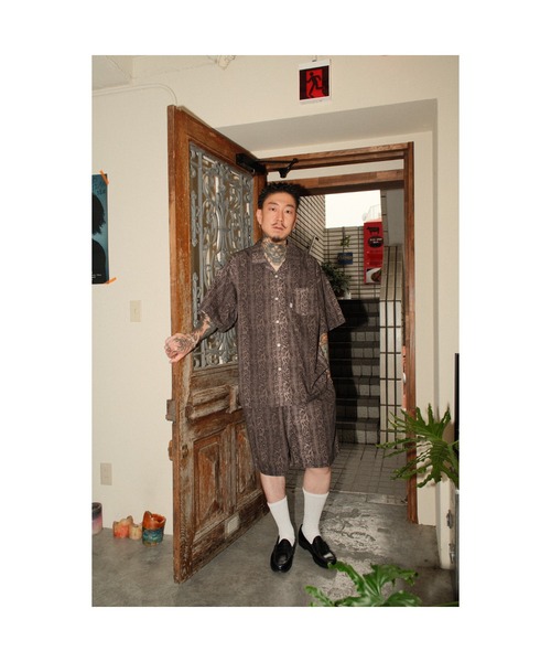 KEBOZ（ケボズ）の「PYTHON SHIRTS（シャツ/ブラウス・メンズ・チャコール/ブルー・M/L/2XL/XL）」の8枚目の写真