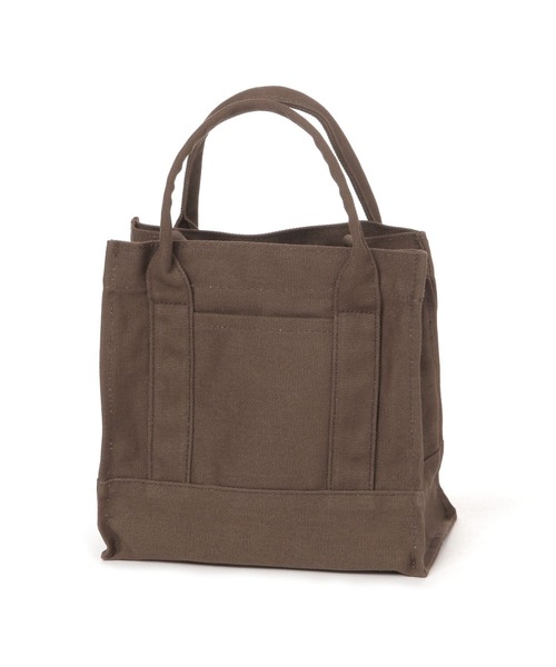 LAKOLE（ラコレ）の「キャンバス2WAYロゴトートバッグ / 572378（トートバッグ・レディース・ライトグレー/ブラウン/クリアグリーン/オフホワイト・FREE）」の18枚目の写真