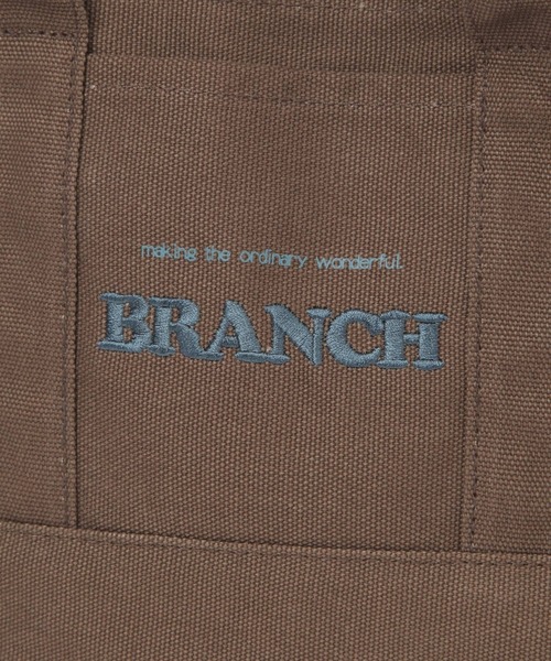 LAKOLE（ラコレ）の「キャンバス2WAYロゴトートバッグ / 572378（トートバッグ・レディース・ライトグレー/ブラウン/クリアグリーン/オフホワイト・FREE）」の14枚目の写真