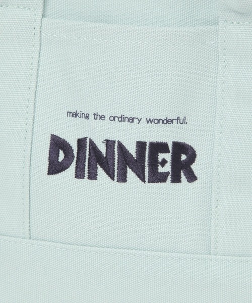 LAKOLE（ラコレ）の「キャンバス2WAYロゴトートバッグ / 572378（トートバッグ・レディース・ライトグレー/ブラウン/クリアグリーン/オフホワイト・FREE）」の6枚目の写真