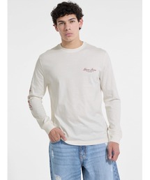 GUESS JEANS(QXW[Y)GUESS JEANS Cn Ls Reg Print On Sleeve(TVc/Jbg\[)