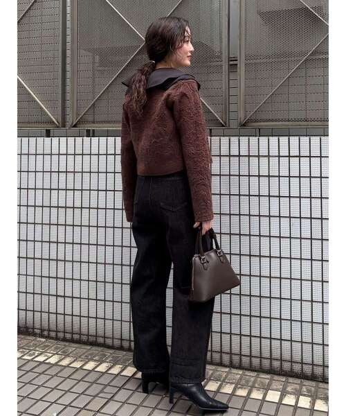 LAGUNAMOON(ラグナムーン)の「ラッフルシアーブラウス(シャツ/ブラウス・レディース・アイボリー/ブラック/イエロー・FREE)」の8枚目の写真