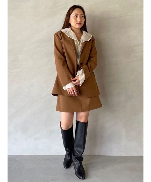 LAGUNAMOON(ラグナムーン)の「ラッフルシアーブラウス(シャツ/ブラウス・レディース・アイボリー/ブラック/イエロー・FREE)」の10枚目の写真