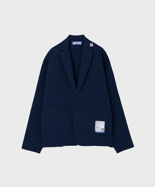 MIHARAYASUHIRO（ミハラヤスヒロ）の「【MIHARAYASUHIRO/ミハラヤスヒロ】MILAN RIB JACKET（テーラードジャケット・メンズ・ライトグレー/ネイビー・48）」の2枚目の写真