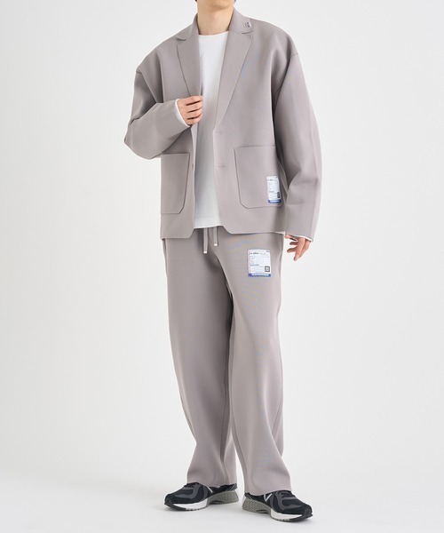 MIHARAYASUHIRO（ミハラヤスヒロ）の「【MIHARAYASUHIRO/ミハラヤスヒロ】MILAN RIB JACKET（テーラードジャケット・メンズ・ライトグレー/ネイビー・48）」の3枚目の写真