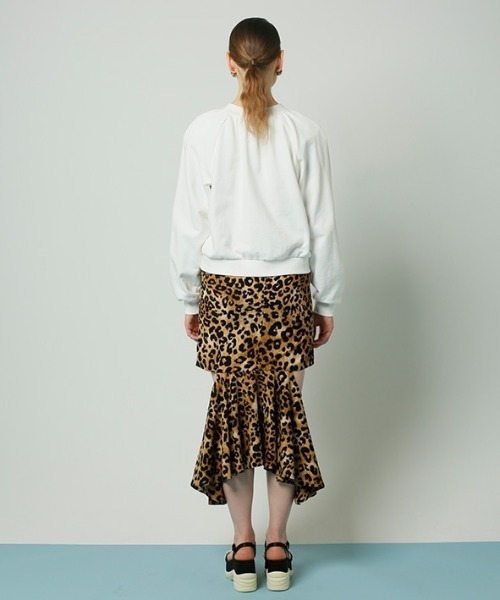 HONEY MI HONEY(ハニーミーハニー)の「shoulder pad sweat tops(スウェット・レディース・サックスブルー・FREE)」の11枚目の写真