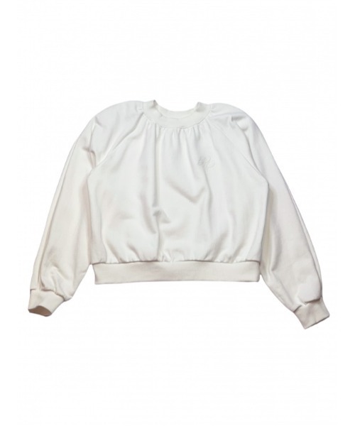 HONEY MI HONEY(ハニーミーハニー)の「shoulder pad sweat tops(スウェット・レディース・サックスブルー・FREE)」の9枚目の写真